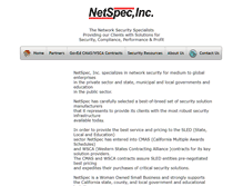 Tablet Screenshot of netspec.com